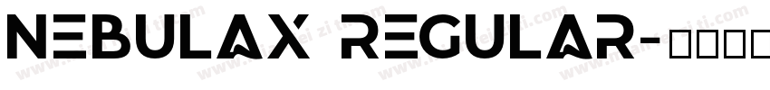 nebulax Regular字体转换
